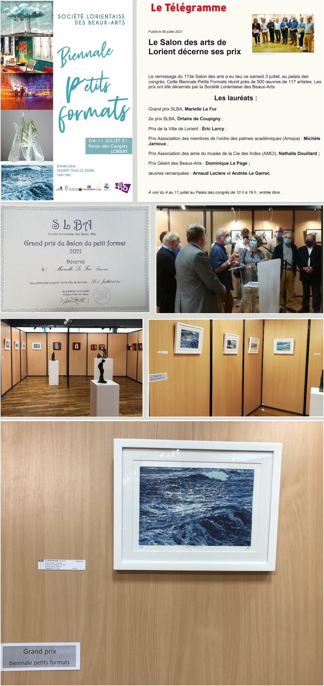 2021 lorient prix  Marielle Le Fur