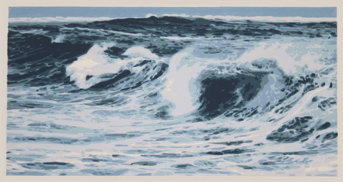 Le chant des vagues I  Marielle Le Fur 